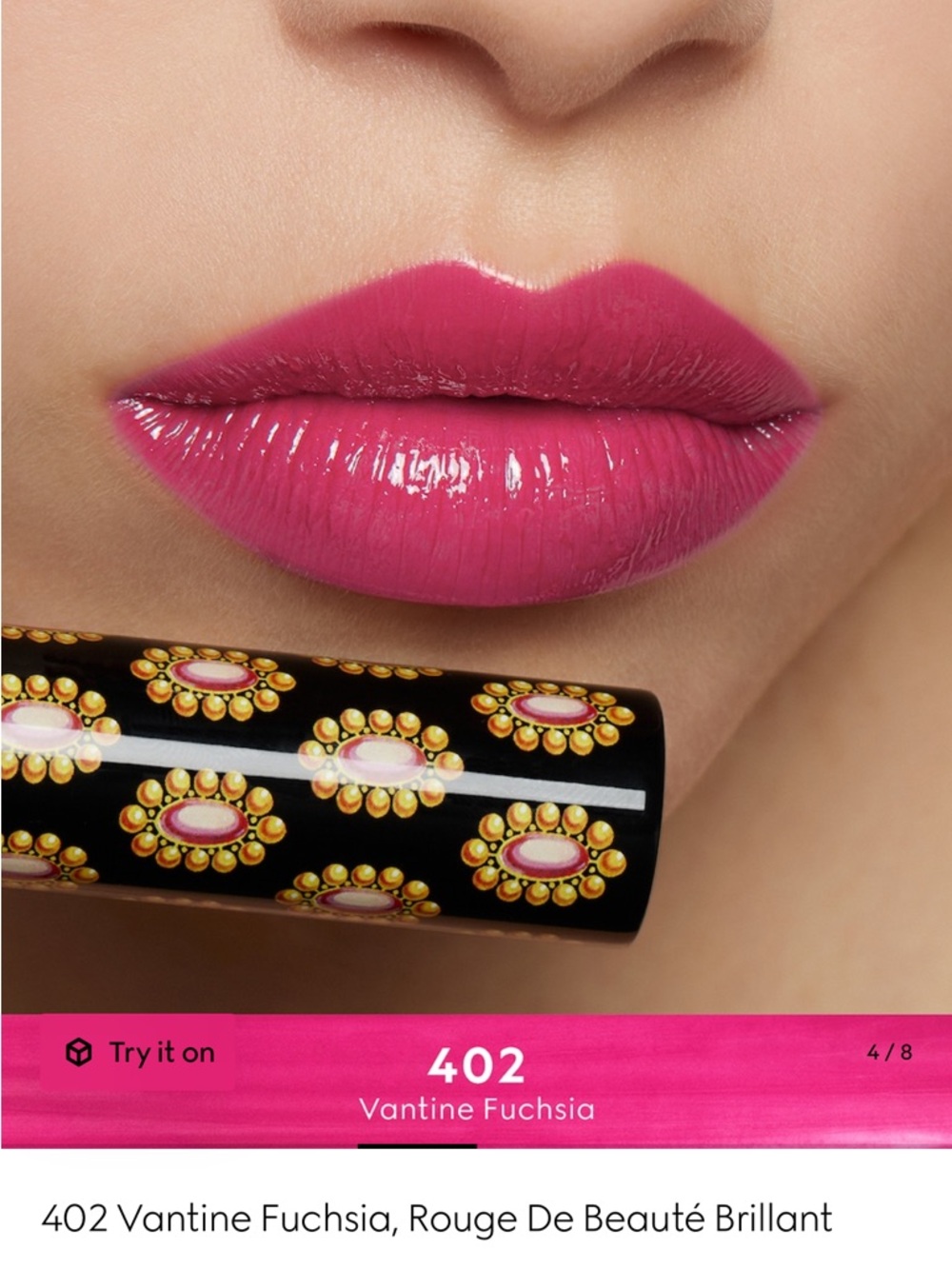 Gucci Lipstick Vantine Fuchsia - Picture 3 of 5